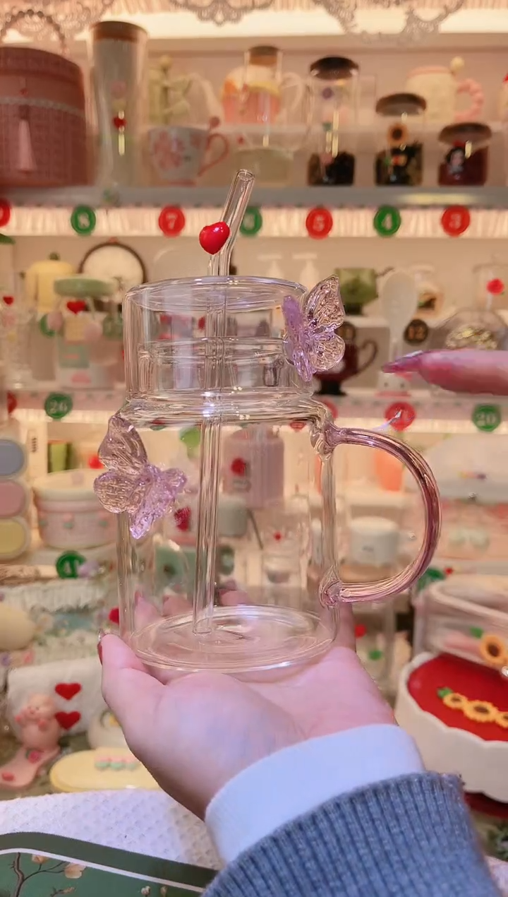 手柄吸管杯——小家焕新必备！