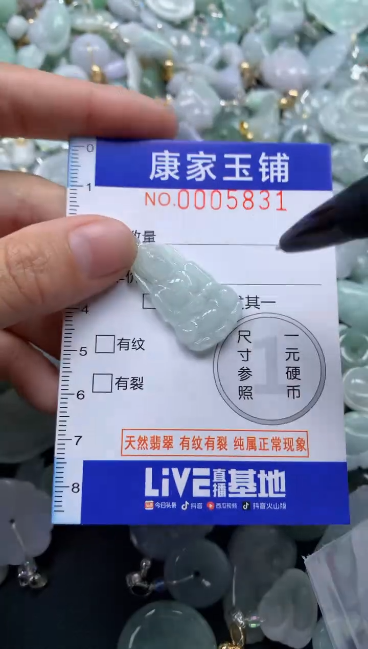 颈饰未镶嵌翡翠5831