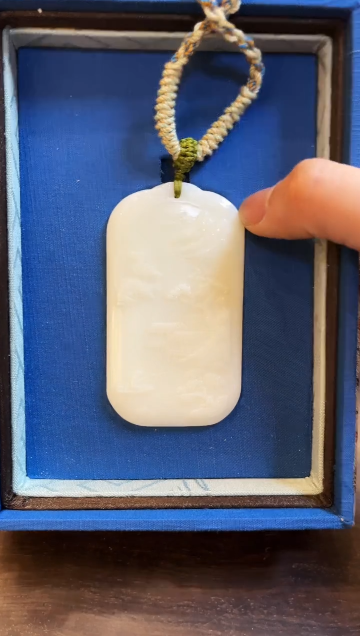 【闪购商品】和田玉玉牌未镶嵌和田玉玉牌Y006