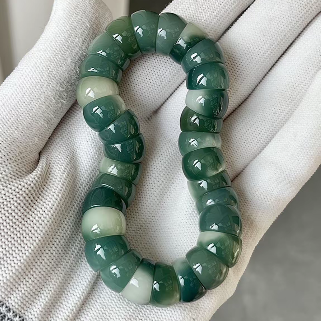 绿色飘花猪大肠菩提 1271