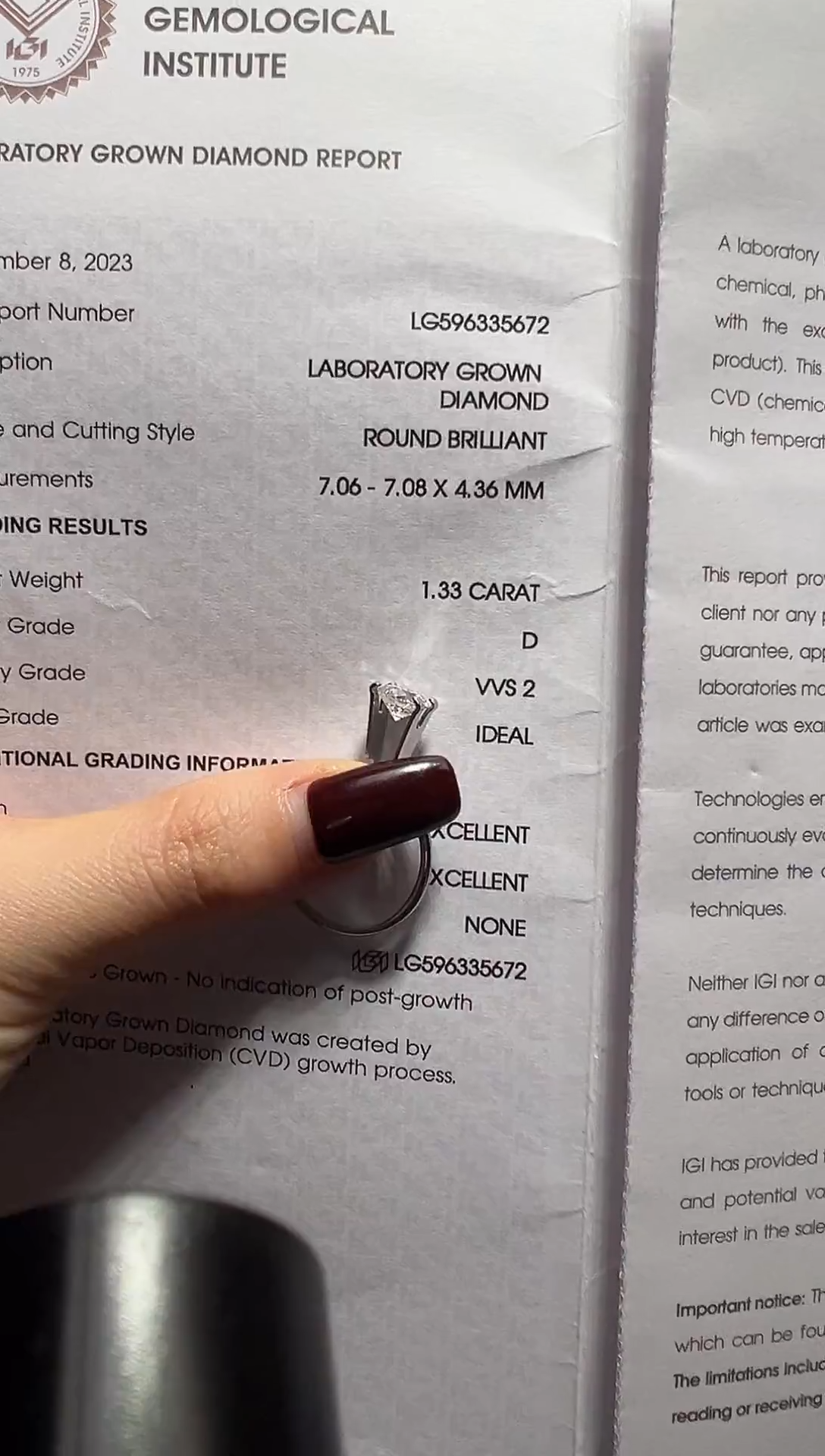 【闪购商品】实验室培育钻石裸石未镶嵌收到货满意寄回定制