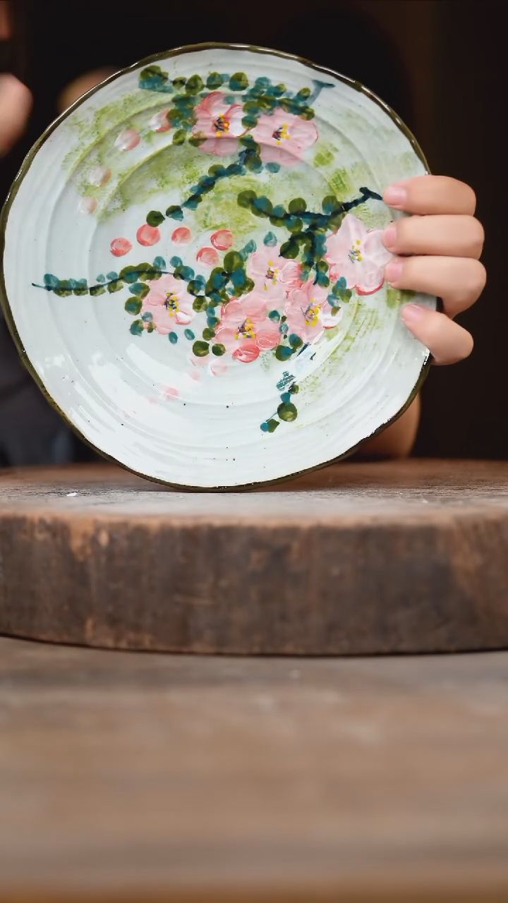 瓷片景德镇高温釉下彩（食品级）