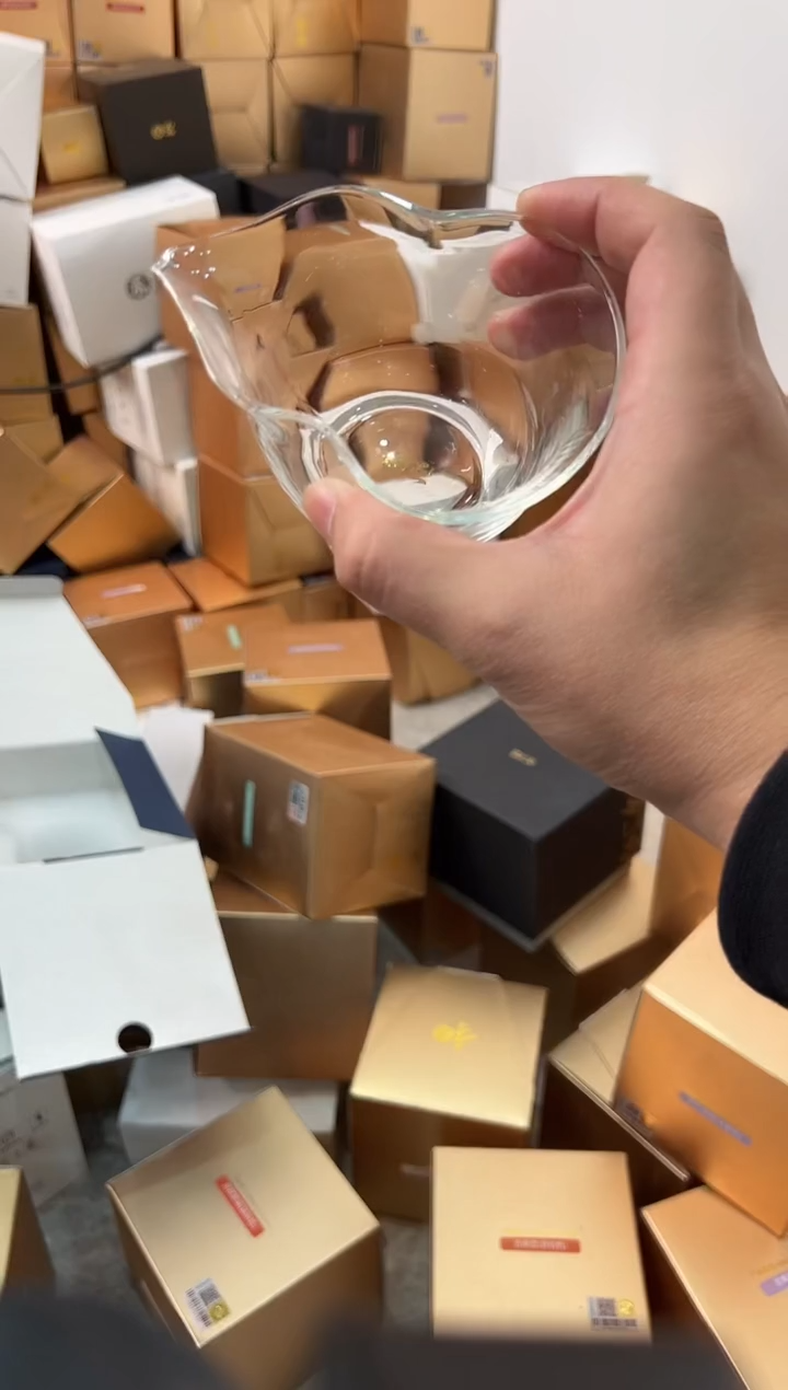 【闪购商品】茶盏@@禾墨清如茶海 透明色