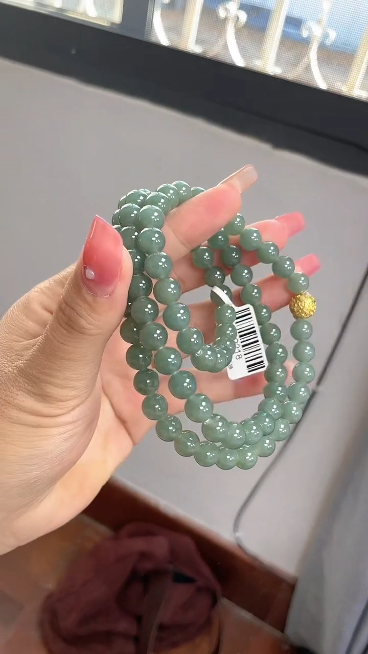 颈饰未镶嵌翡翠项链
