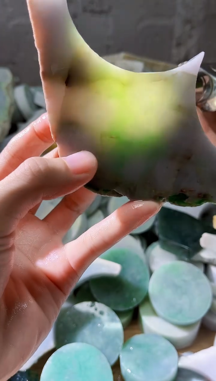 裸石翡翠翡翠a货正品玉石古陈893