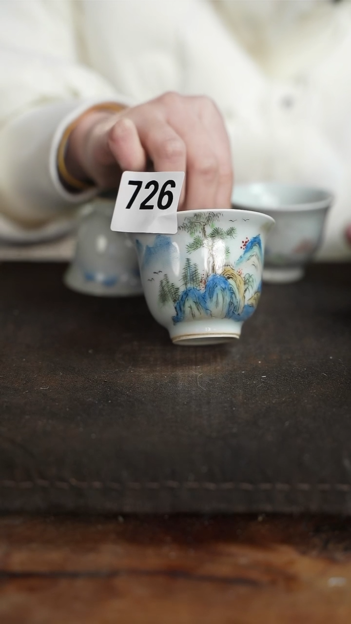 【闪购商品】杯726等烟雨陶瓷手作主人杯