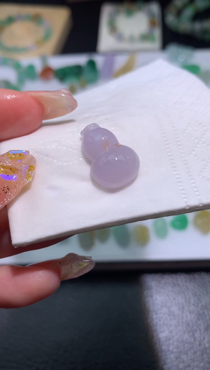 【闪购商品】定制翡翠未镶嵌葫芦