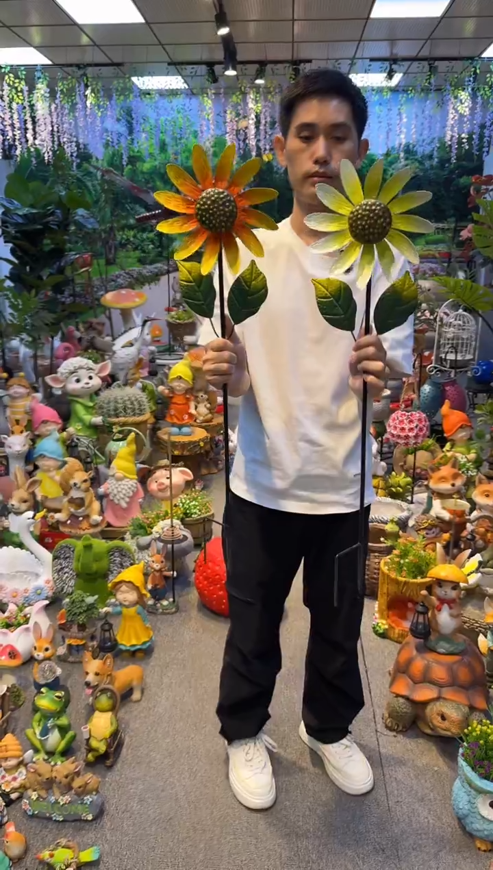 无花朵花园庭院摆件&00&