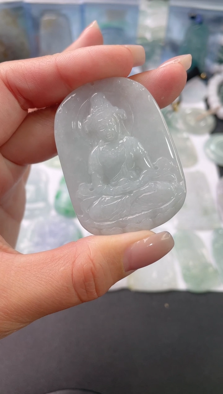 吊坠(不含链)未镶嵌翡翠1