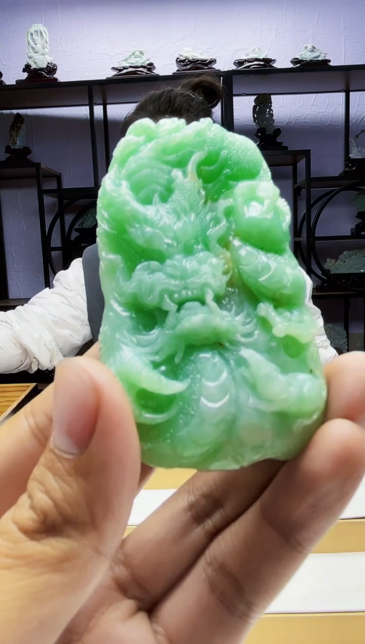 【闪购商品】定制翡翠未镶嵌毛货02150066