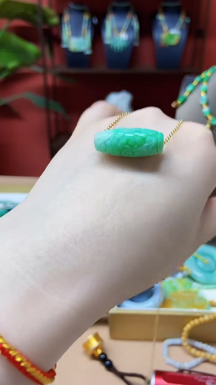 颈饰未镶嵌翡翠翡翠吊坠
