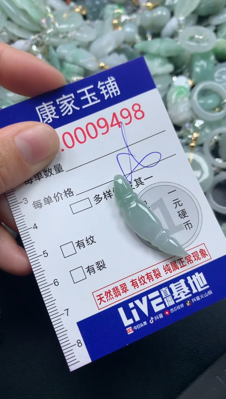 颈饰未镶嵌翡翠9498