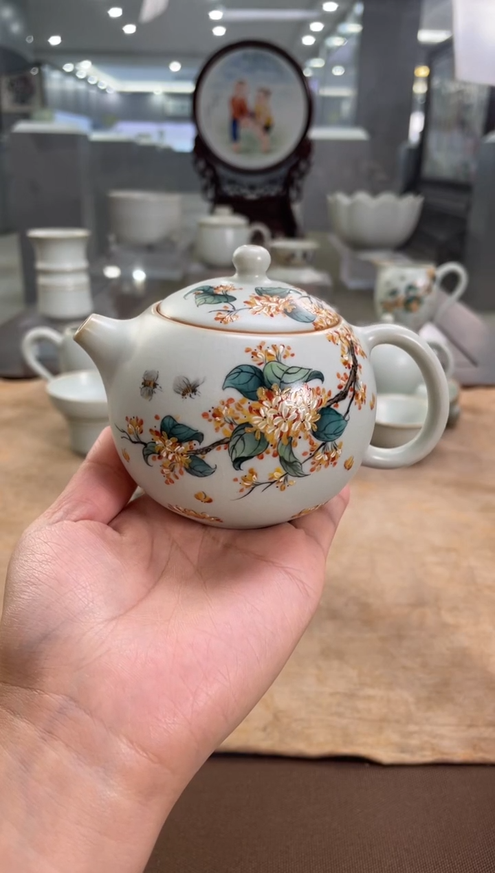 【闪购商品】余秀华手绘胖西施（桂花）