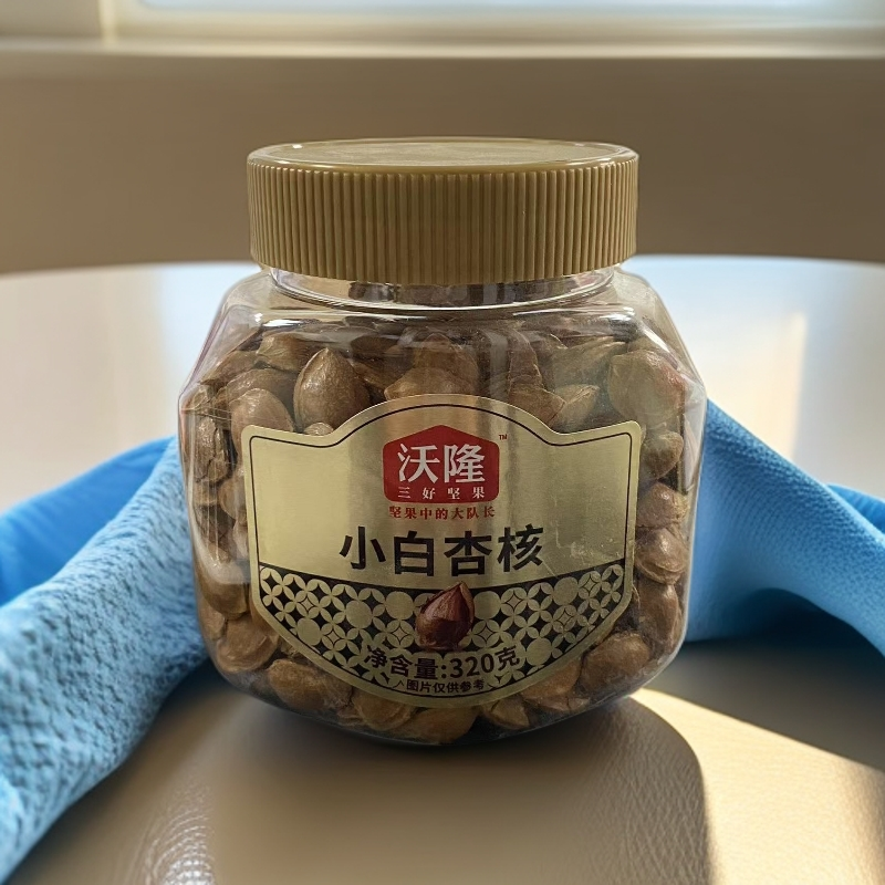【保质期至25.11.17】沃隆 小白杏核320g*1罐