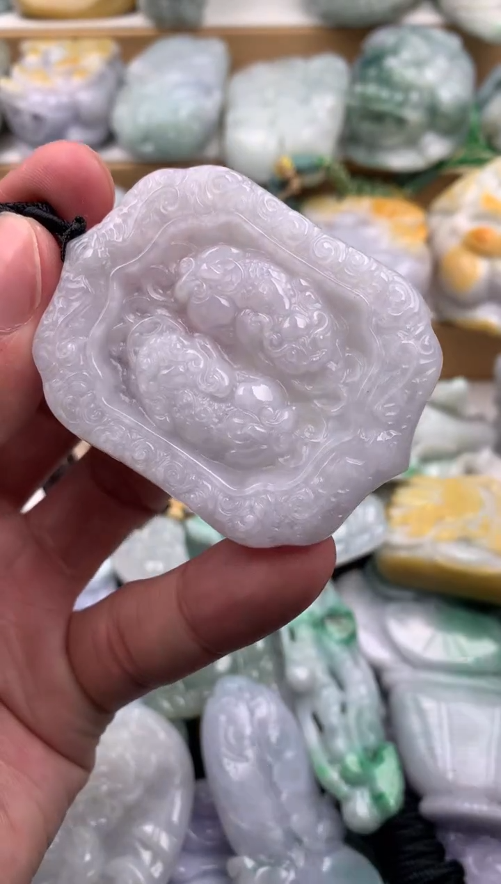 吊坠(不含链)未镶嵌翡翠1