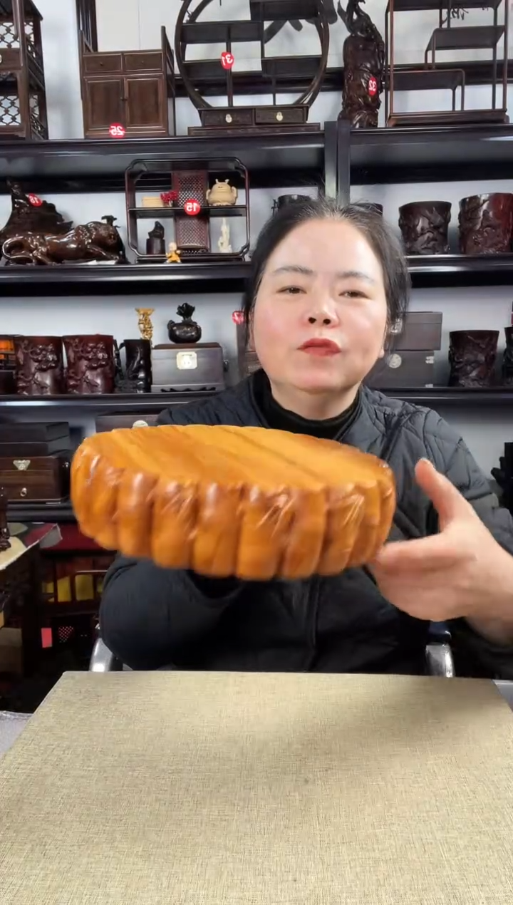 木607瑕疵老李红木工艺品