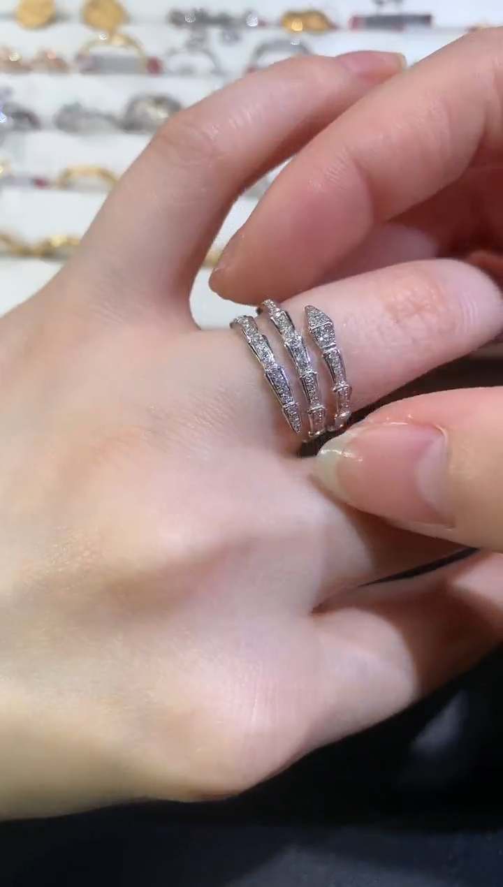 【闪购商品】钻石戒指18K金镶嵌Z346|3980