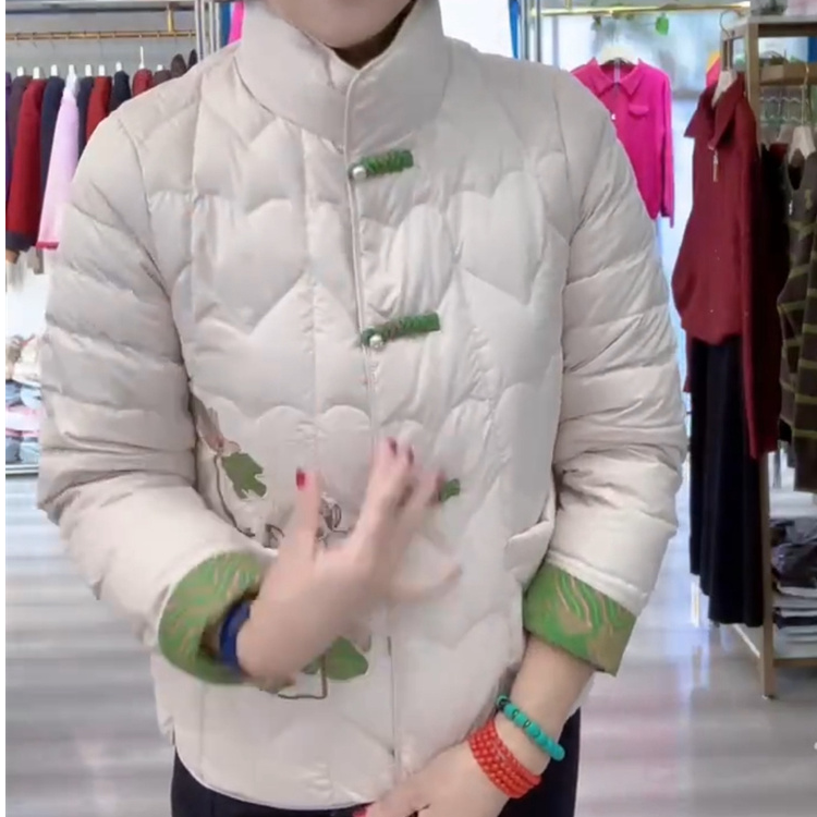 2025秋冬爆款时尚百搭气质棉服立领欧洲站夹克保暖加厚高级外套