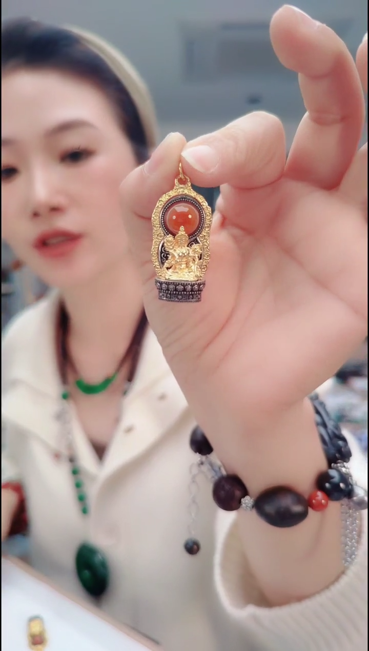 香榧木03119吊坠