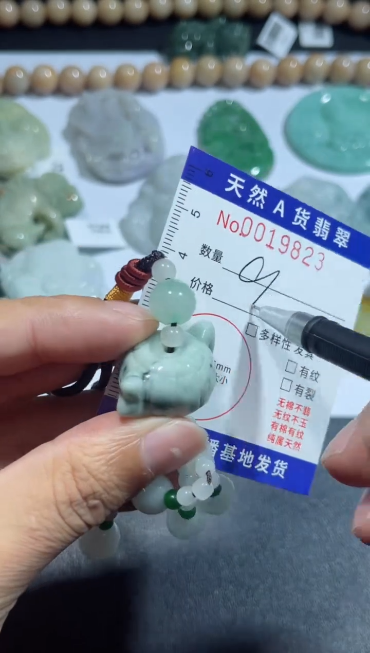 【闪购商品】翡翠颈饰未镶嵌00019823