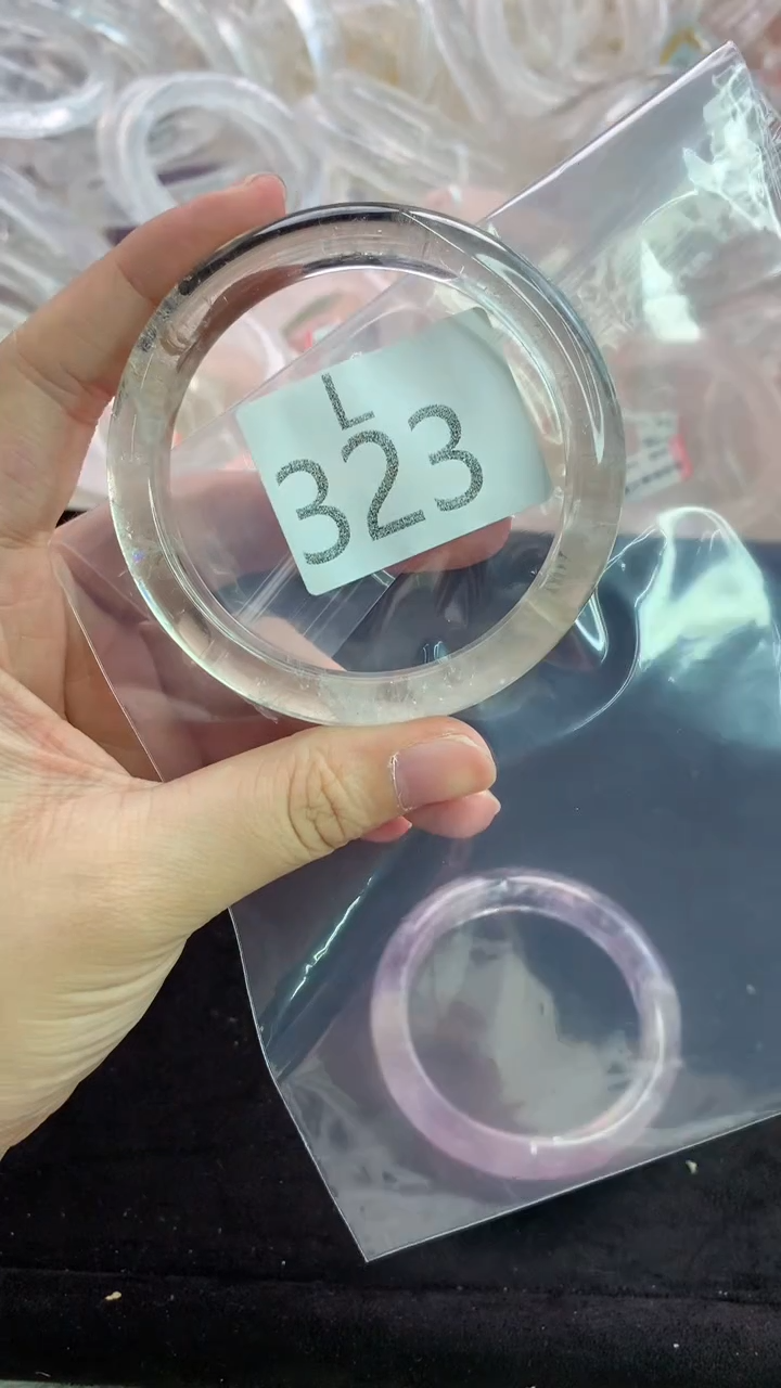 未镶嵌手镯水晶L323-58