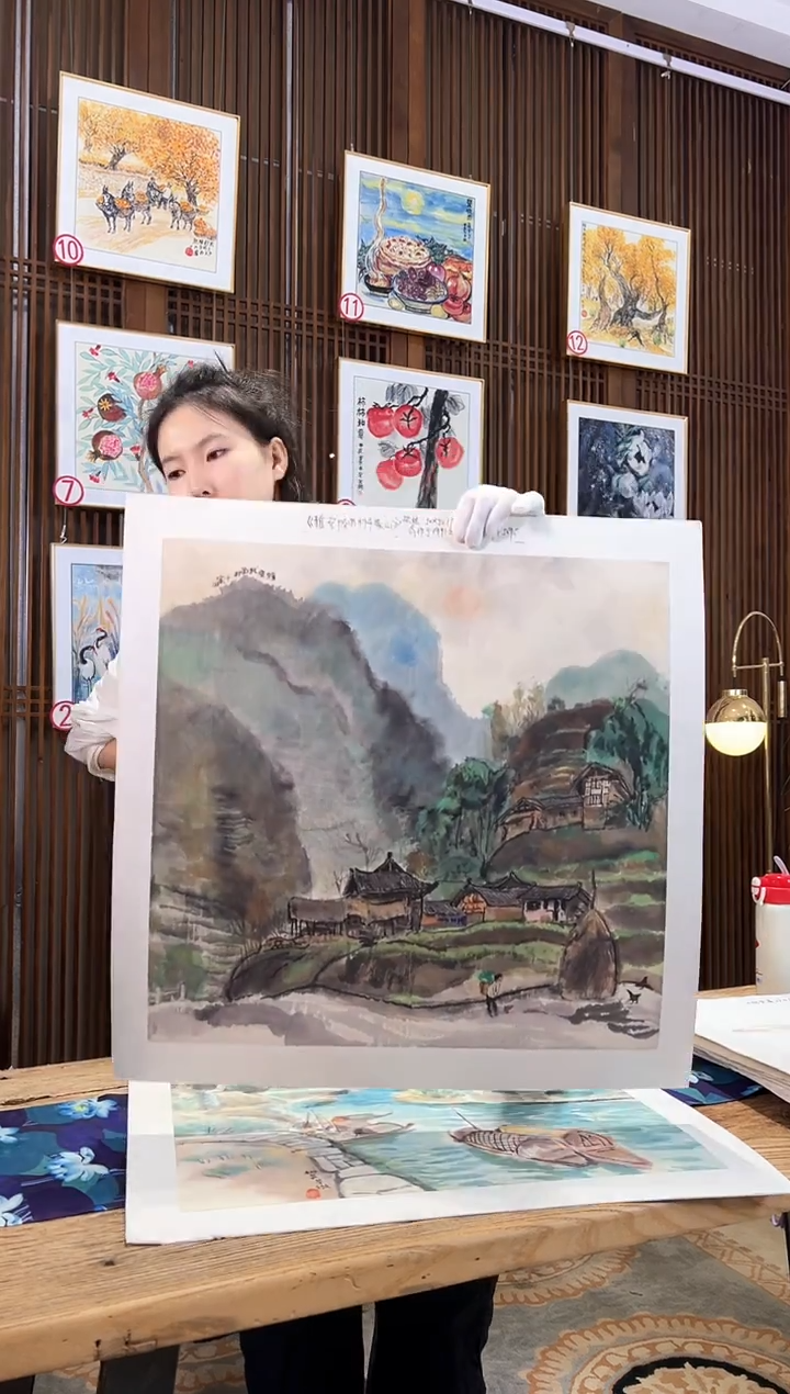 版画版画耿玉琨名章限量版画S