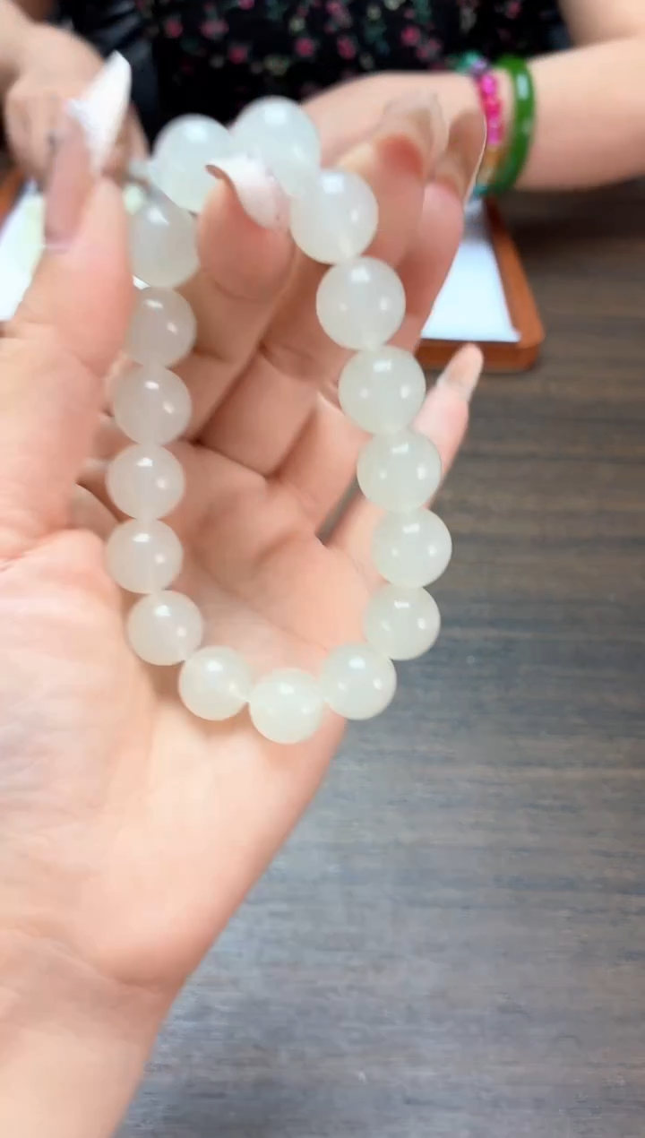 高定珠宝羊脂手链HF1866S058