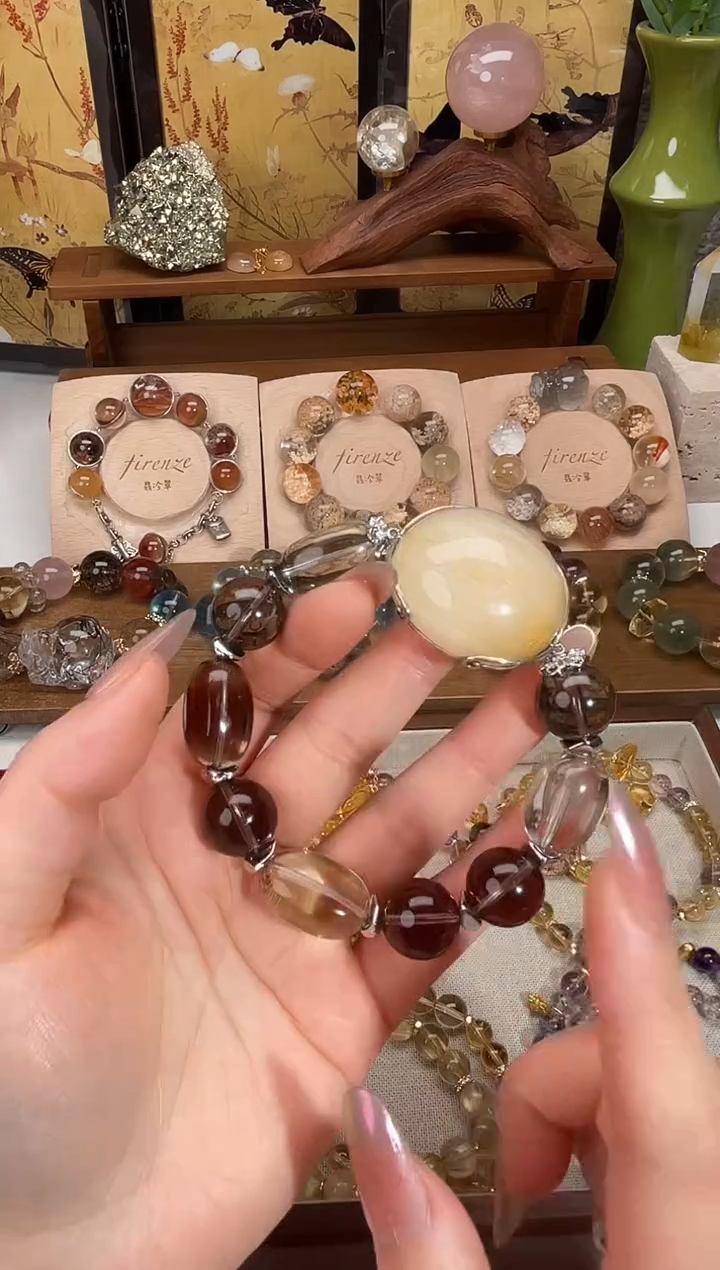 水晶摆件未镶嵌原创diy设计