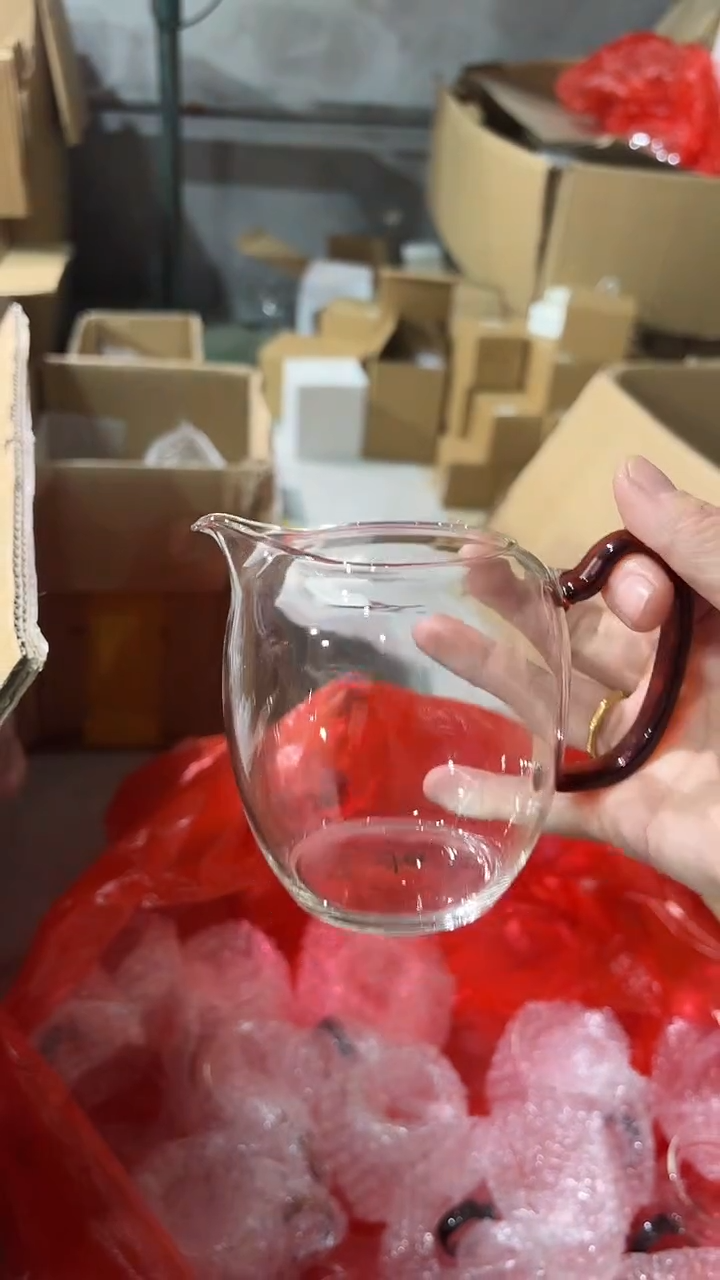 手工艺品琉璃陇然公杯琥珀