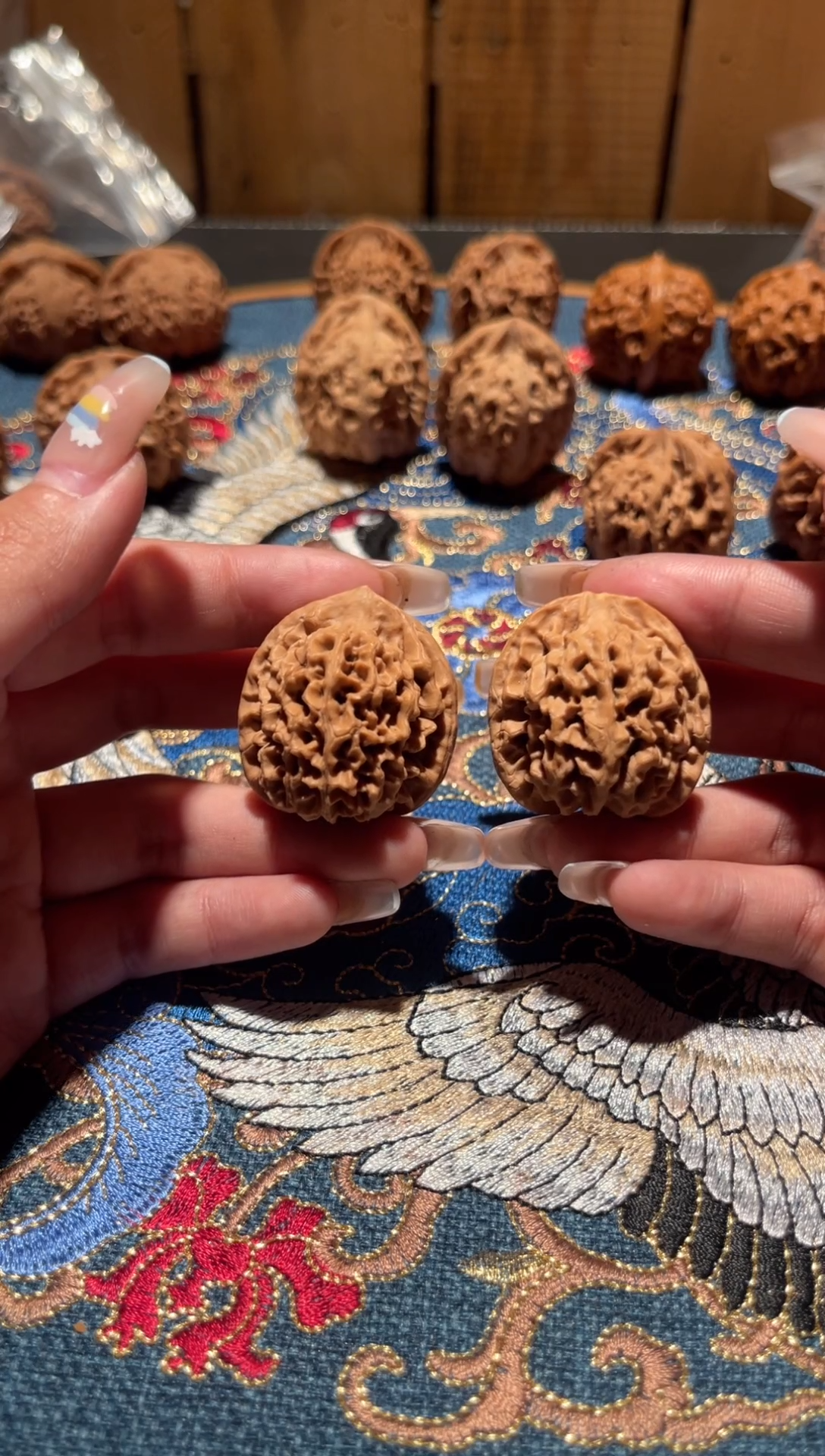 把件文玩核桃636 秦闷31