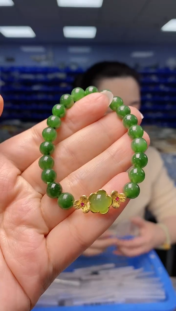 【闪购商品】和田玉手链未镶嵌  DSL8186