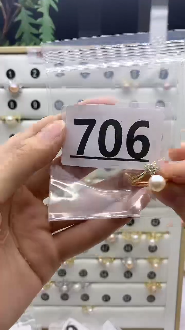 合金珠宝奇石淡水珍珠706