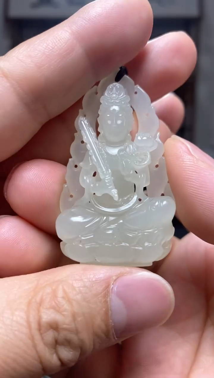 【闪购商品】和田玉未镶嵌挂件9