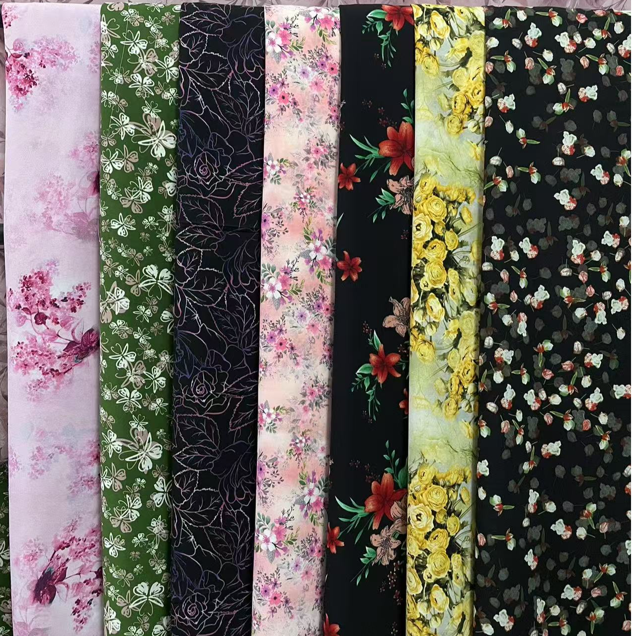 1号链接【拍编号101-150】时尚面料diy布料