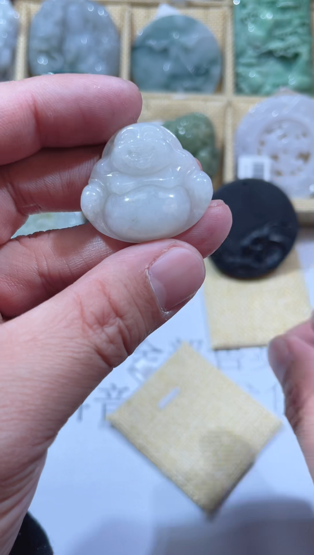 【闪购商品】翡翠颈饰合金天然缅甸A货翡翠（多样性发货）佛公