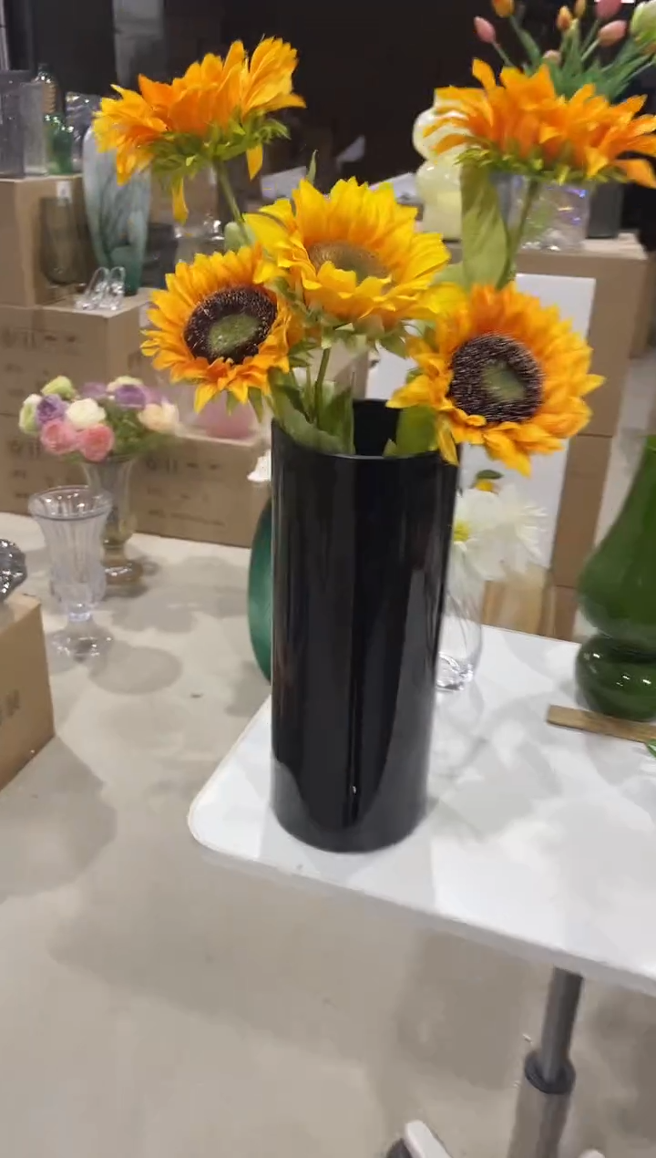 【闪购商品】无铅玻璃1230黑色直筒