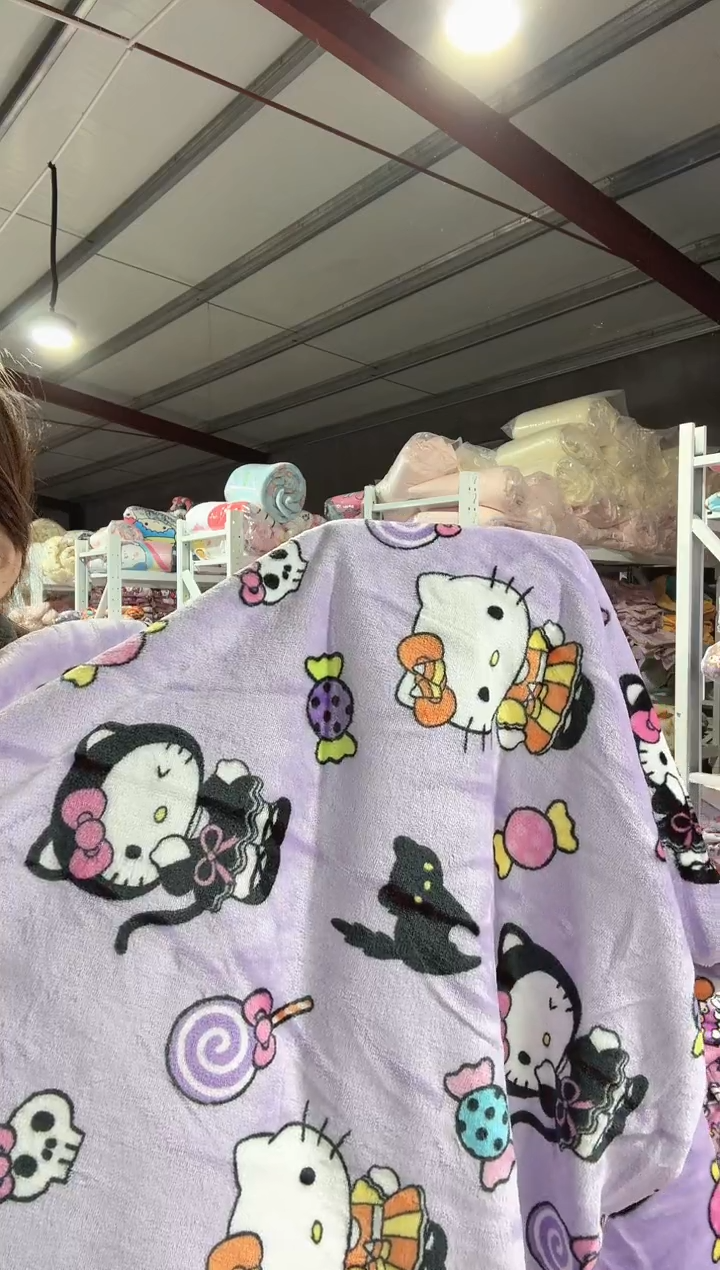 满35包邮  瑕疵150*200左右绒毯子