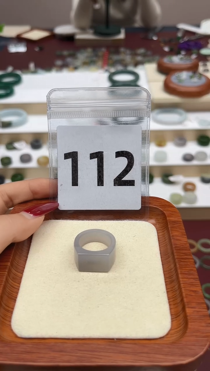 【闪购商品】和田玉戒指未镶嵌14号