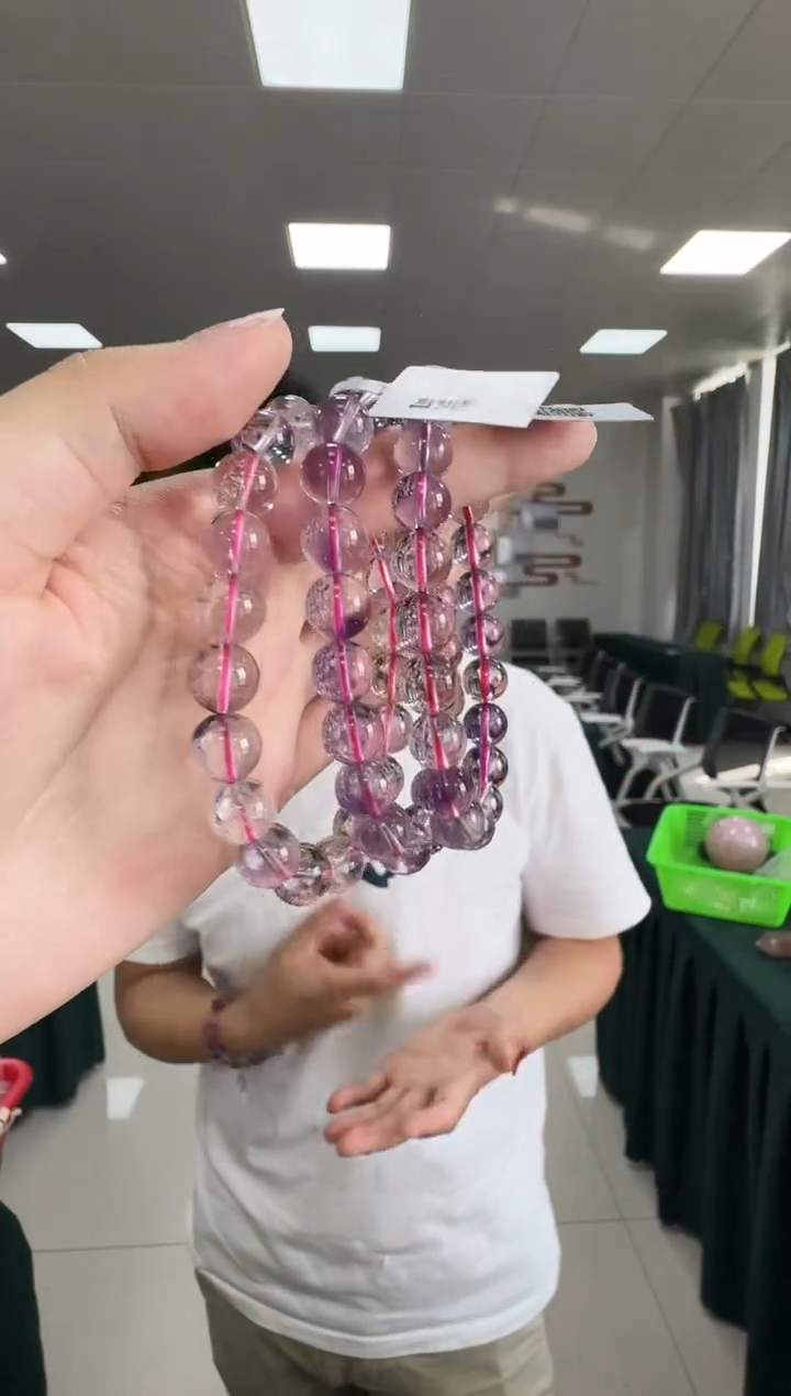 水晶手链未镶嵌BB113 约9mm多样试发一件