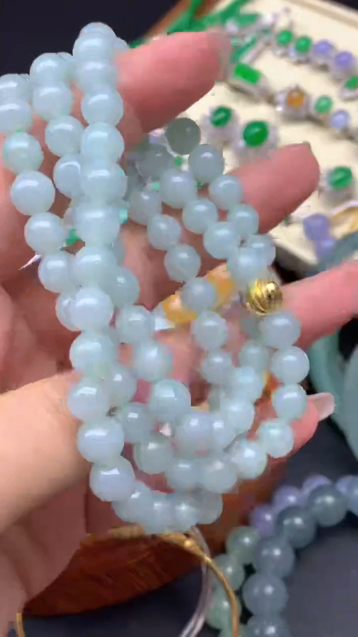【闪购商品】翡翠手串未镶嵌9-天然翡翠