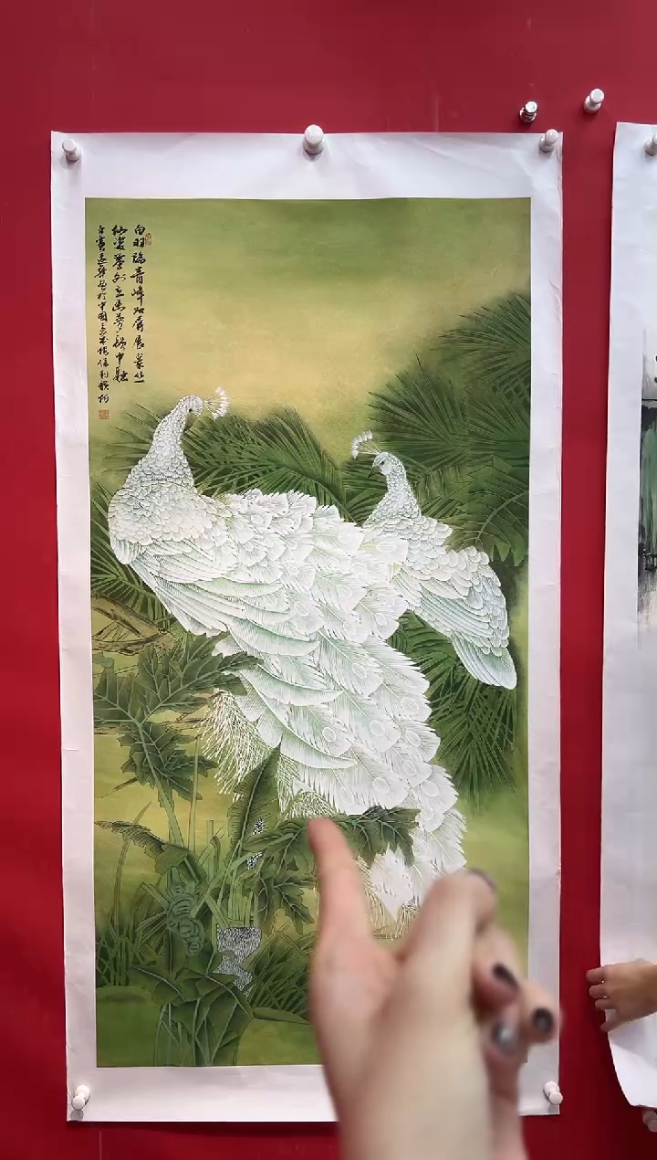 国画画家陆远华纯手绘原作