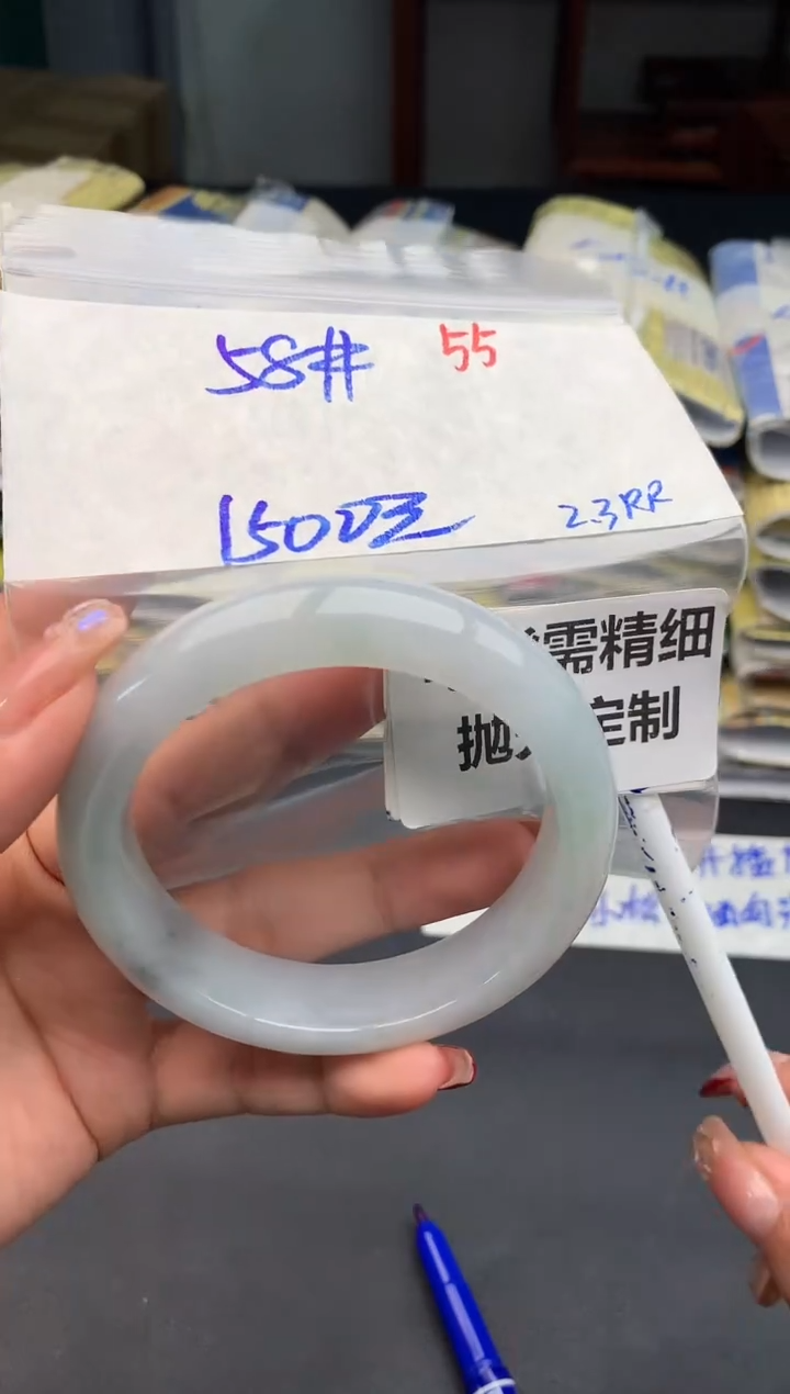 【闪购商品】定制翡翠未镶嵌55毛货需精细抛光多样性1件1500元