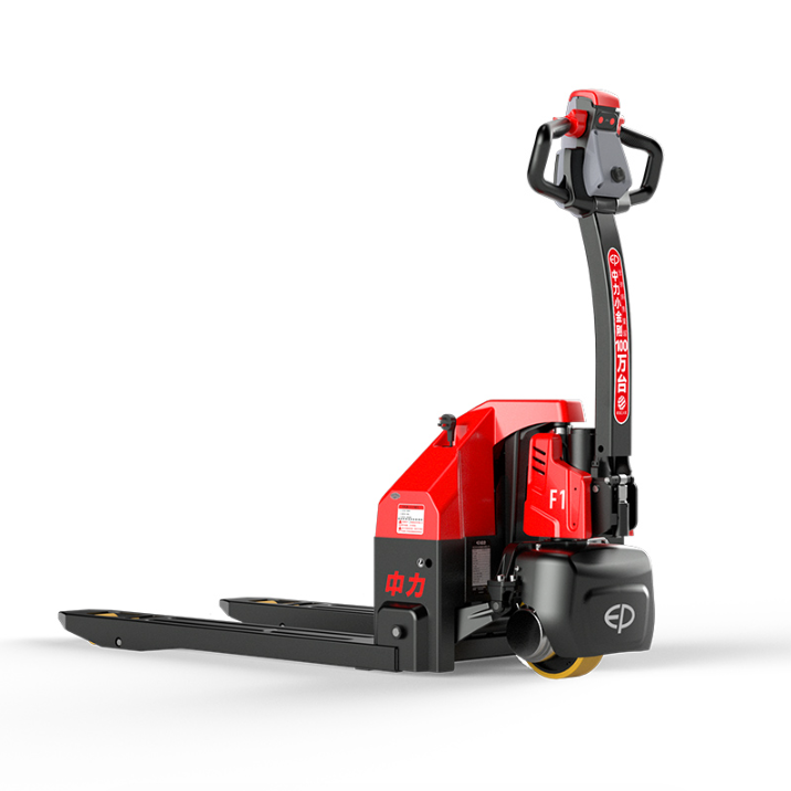中力F1电动托盘搬运车1.5吨锂电液压叉车地牛叉车全电动叉车