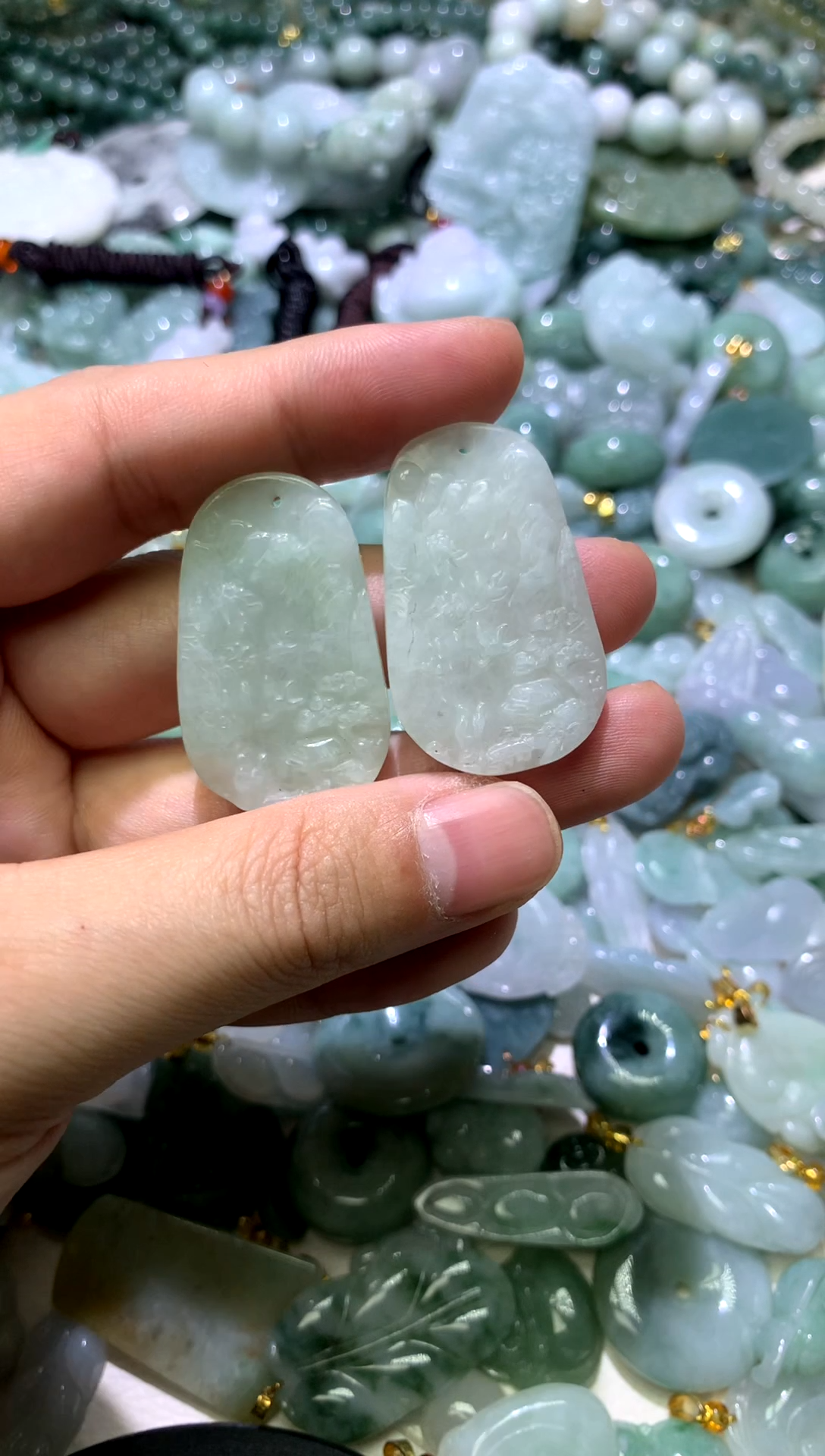 吊坠(不含链)未镶嵌翡翠1