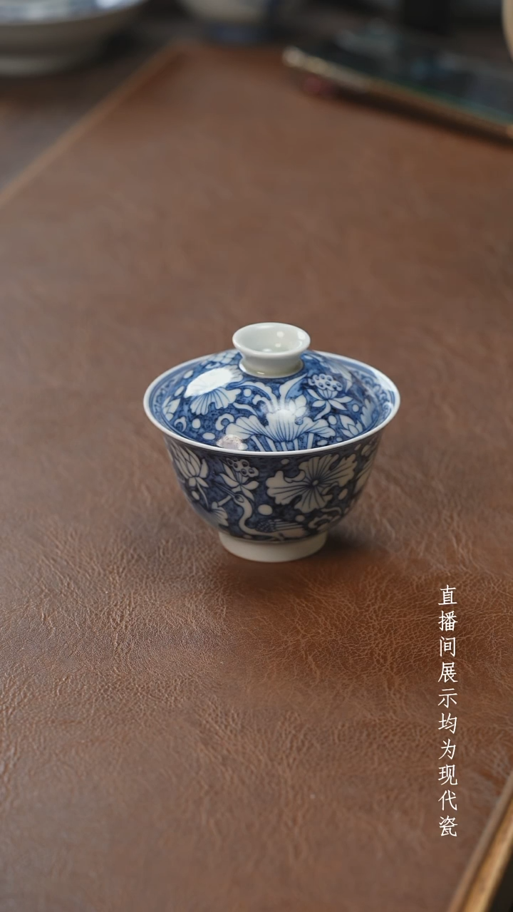 茶器茶器一鹭盖碗