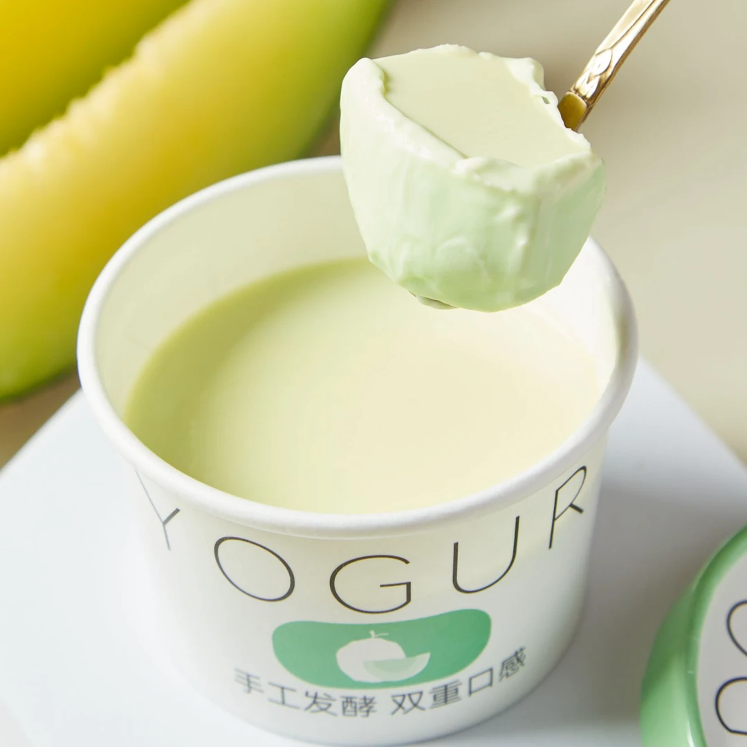 放牛纪奶皮子酸奶原味3盒装