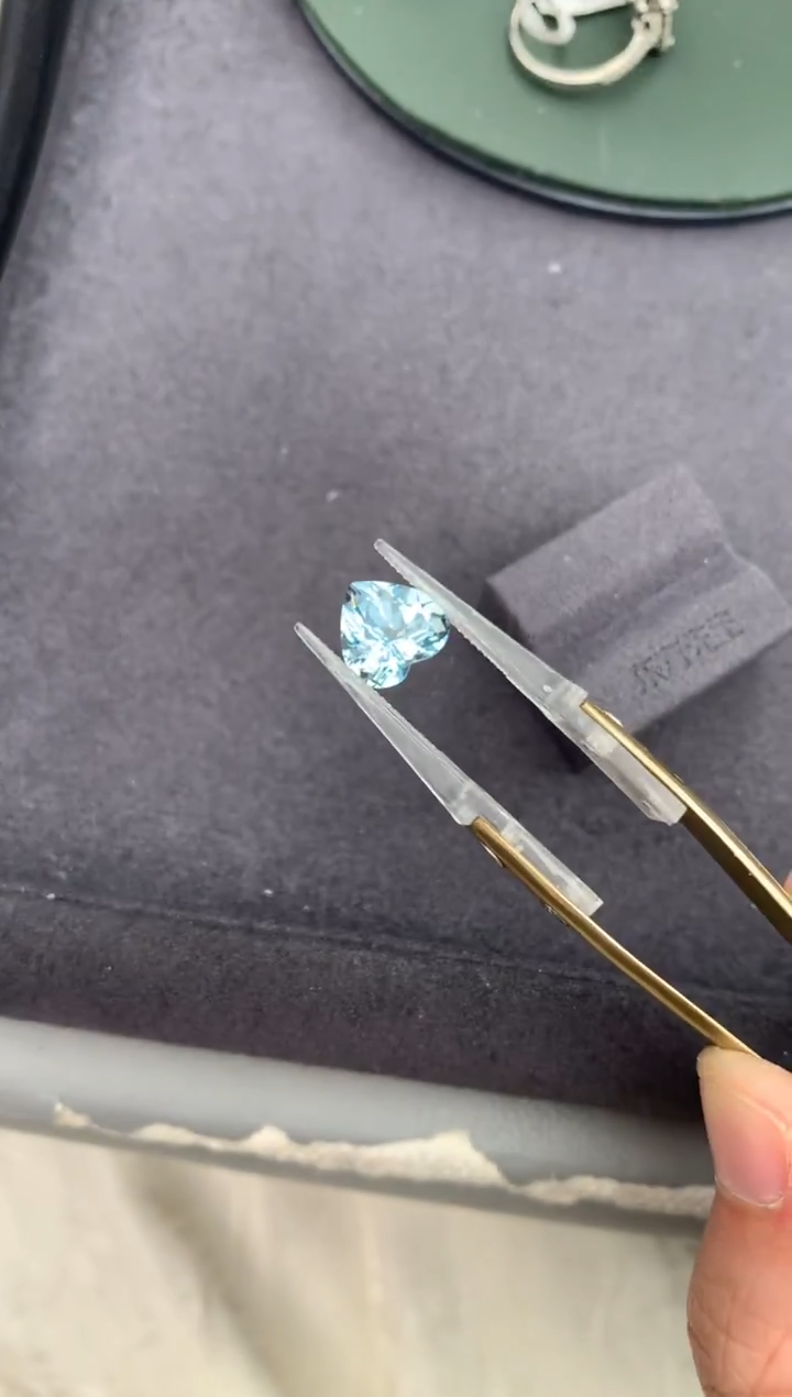 裸石海蓝宝石3.9ct海蓝宝  定制 BF