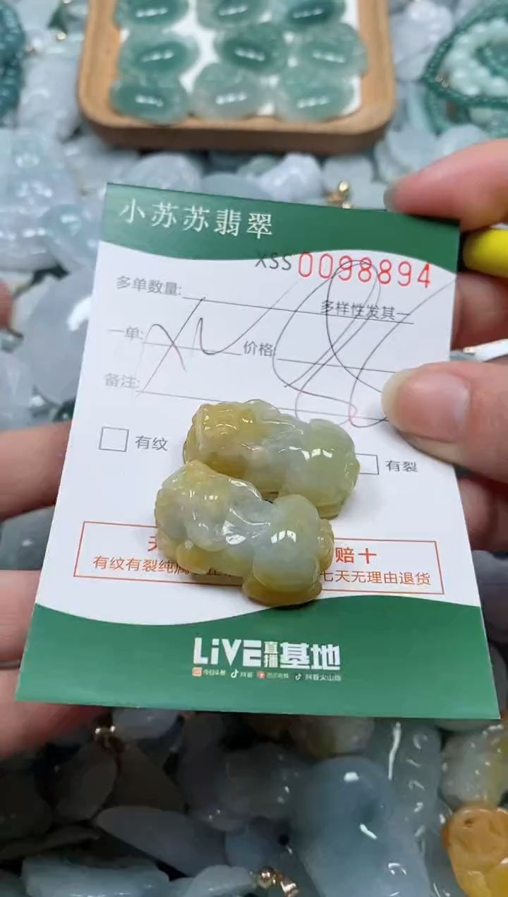 【闪购商品】翡翠颈饰未镶嵌闪购商品0098894