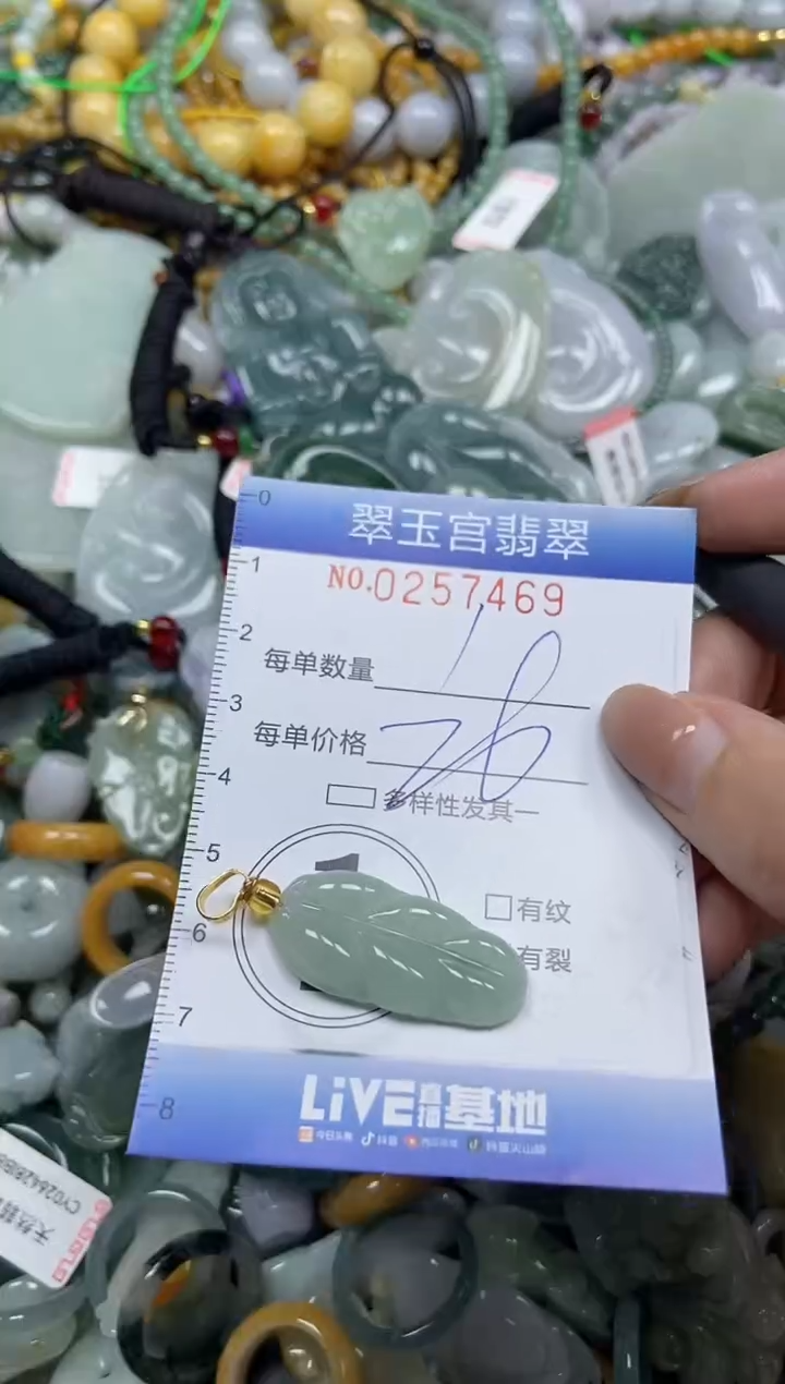 颈饰未镶嵌翡翠闪购C0257469