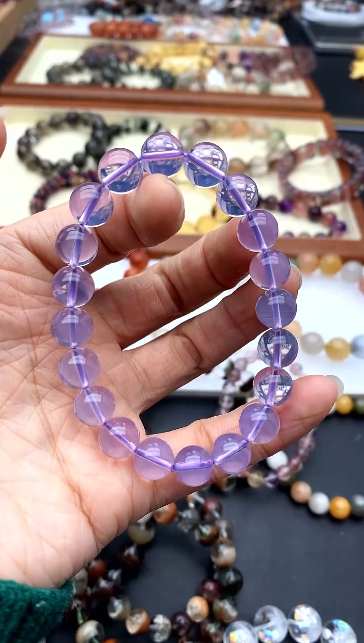 【闪购商品】水晶手链未镶嵌紫玉晶
